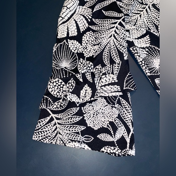 Ruby Rd. Black and white women’s blouse - Picture 3 of 5